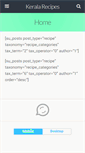 Mobile Screenshot of keralarecipes.com